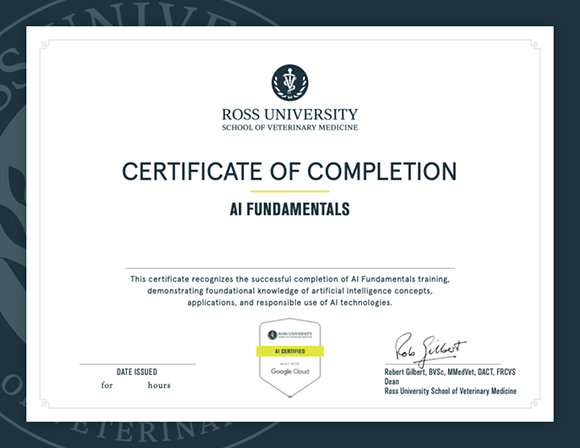 Certificate of Completion